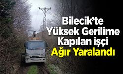 Bilecik'te Yüksek Gerilime Kapılan işçi Ağır Yaralandı