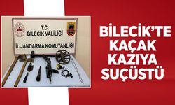 Bilecik'te Kaçak Kazıya Suçüstü
