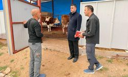 Kaymakam Kılıç, Yangından Etkilenen Vatandaşları Ziyaret Etti