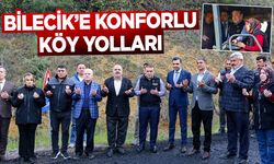 Bilecik'e konforlu köy yolları