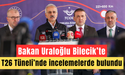 Bakan Uraloğlu Bilecik’te