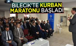 Bilecik’te Kurban Maratonu Başladı