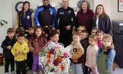 Miniklerden Polis Haftası Ziyareti