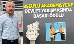 BŞEÜ’lü Akademisyene Devlet Yarışmasında Büyük Başarı
