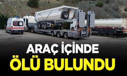 Bilecik’te tır sürücüsü araç içinde ölü bulundu