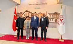 Osmaneli’nde Yeni Görevlere Atanan İsimlerden Kaymakam Kılıç’a Ziyaret