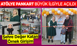 Bilecik'e Değer Katan Örnek Girişim: Atölye Pankart Büyük İlgiyle Açıldı