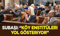 Subaşı: “Köy Enstitüleri Yol Gösteriyor”