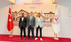 Sudanlı öğrencilerden Osmaneli Kaymakamlığına ziyaret