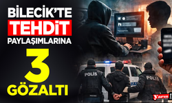 Bilecik'te Tehdit Paylaşımlarına 3 Gözaltı