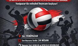 Yenipazar’da Voleybol Turnuvası Heyecanı Başlıyor