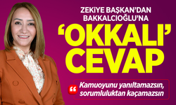 Zekiye Başkandan Bakkalcıoğlu’na "Okkalı cevap"