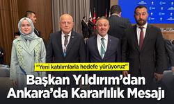 Başkan Yıldırım'dan Ankara’da Kararlılık Mesajı