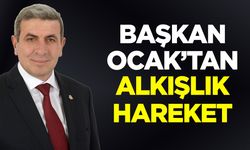 Başkan Ocak'tan alkışlık hareket