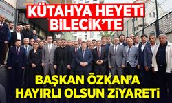 Başkan Özkan'a Hayırlı Olsun Ziyareti