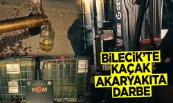 Bilecik’te Kaçak Akaryakıta Darbe