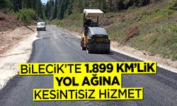 Bilecik’te 1.899 Kilometrelik Yol Ağına Kesintisiz Hizmet