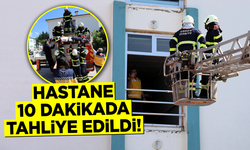 Hastane 10 Dakikada Tahliye Edildi