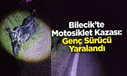 Bilecik'te Motosiklet Kazası: Genç Sürücü Yaralandı