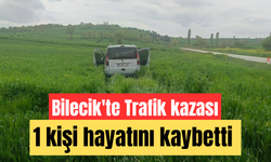 Bilecik'te trafik kazası: 1 kişi hayatını kaybetti