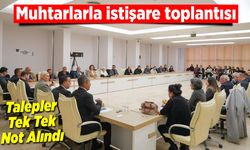 Bilecik’te Muhtarlarla İstişare Toplantısı