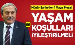 Münür Şahin'den 1 Mayıs Mesajı: "Yaşam koşulları iyileştirilmeli"