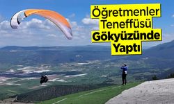 Öğretmenler Teneffüsü Gökyüzünde Yaptı