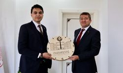 Pazaryeri Kaymakamı Kara’dan İl Millî Eğitim Müdürü Şimşek’e Ziyaret