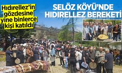 Selöz Köyü’nde Hıdırellez Bereketi