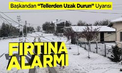 Bilecik'te Fırtına Alarmı