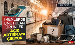 Trenlerde Unutulan Ürünler Açık Artırmaya Çıkıyor