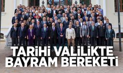Tarihi Valilikte Bayram Bereketi