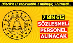 7 bin 615 Sözleşmeli personel alınacak