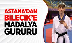 Astana’dan Bilecik’e Madalya Gururu