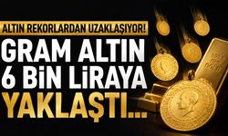 Altın Rekorlardan Uzaklaşıyor! Gram altın 6 bin liraya yaklaştı...