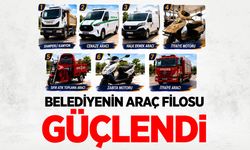 Belediyenin araç filosu güçlendi
