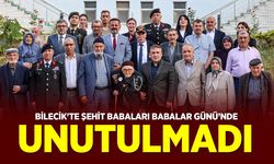 Bilecik'te Şehit Babaları Babalar Günü’nde Unutulmadı