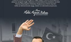Başkan Subaşı’ndan Ferdi Zeyrek İçin Anma Mesajı