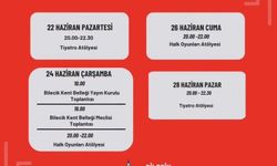 Bilecik Kent Konseyi’nden Haftalık Kültür ve Sanat Programı