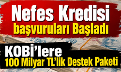 TOBB Nefes Kredisi Başladı