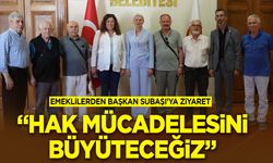 Emeklilerden Başkan Subaşı’ya Ziyaret