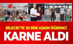 Bilecik’te 38 Bini Aşkın Öğrenci Karne Aldı