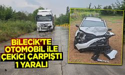Otomobil ile Çekici Çarpıştı, 1 Kişi Yaralandı