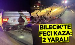 Bilecik'te Feci Kaza: 2 Yaralı