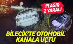 Bilecik'te Otomobil Kanala Uçtu: 1'i Ağır 2 Yaralı