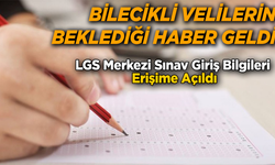 Bilecikli velilerin beklediği haber geldi