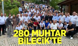 280 Muhtardan Bilecik’e Tarihi Ziyaret