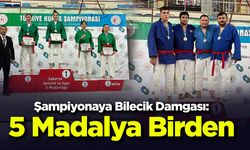 Şampiyonaya Bilecik Damgası: 5 Madalya Birden