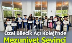 Özel Bilecik Açı Koleji’nde Mezuniyet Sevinci