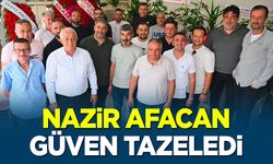 Nazir Afacan Güven Tazeledi